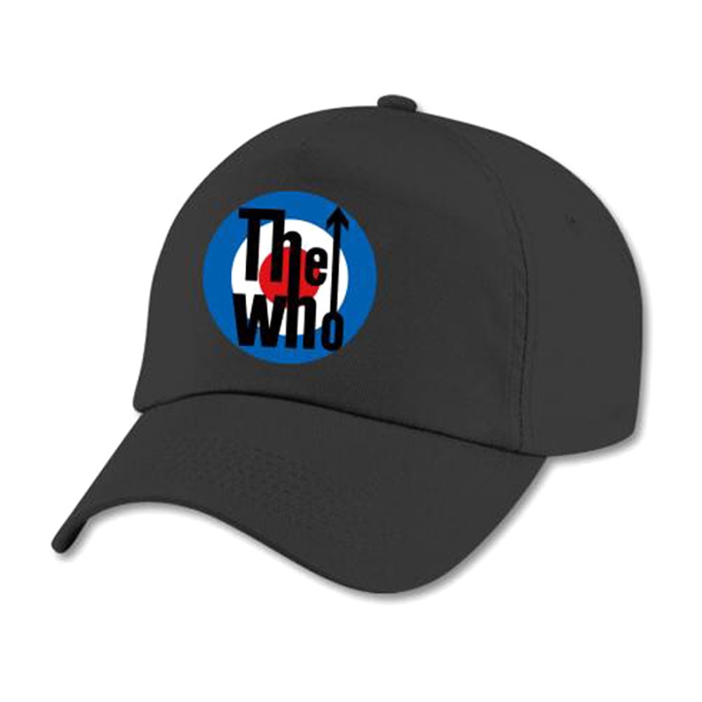 black baseball cap target