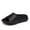 black purple, variant on Men's Fashion Thick Sole Cloud Slides Non-Slip Pillow Sandals for Shower Casual Wear