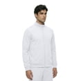 thumbnail image 6 of Natural Uniforms Mens Cool Stretch Zip Up Scrub Jacket (White, Large), 6 of 7