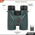 thumbnail image 6 of Athlon Optics Midas 10x42 Binoculars, Grey, Waterproof, 6 of 9