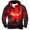C_ Wine Sweatshirts for Men, variant on Mens Sweatshirts Red Heart Web Black Spider Dark Theme Graphic Henley Hoodie Adjustable Drawstring Oversized Pullover Wine XXXL