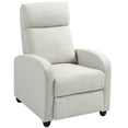 thumbnail image 1 of HOMCOM Fauteuil Inclinable à Poussée pour Cinéma Maison avec Siège Rembourré, 1 of 10