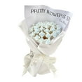 thumbnail image 2 of Ramo de rosas artificiales DIY, bendición eterna, 18 piezas, regalo de cumpleaños Azul, 2 of 8