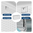 thumbnail image 4 of 120 Gallon Waterproof Large Resin Deck Box Indoor Outdoor, Lockable Storage Container for Patio Furniture Tools, Waterproof Deck Box with Hydraulic Rod Patio Storage Bin for Pool Garden, White, 4 of 9