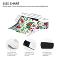 thumbnail image 4 of Easygdp Paisley Stretchy Visor - Unisex Visor Hat for Men and Women, UPF 50 Sun Protection Visor, Ultra-Light, 4 of 8