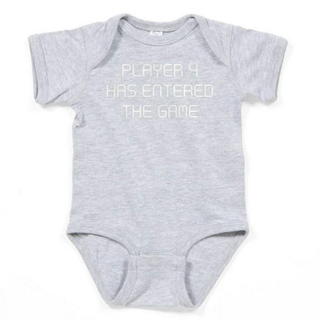 

CafePress - Player 4 Body Suit - Cute Infant Bodysuit Baby Romper - Size Newborn - 24 Months
