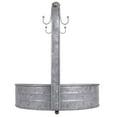 thumbnail image 2 of Autumn Alley Galvanized Rustic Farmhouse Mug Rack with 4 Hooks for Easy Hanging– 4-Cup Storage, 2 of 7
