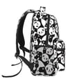 thumbnail image 3 of Easygdp Cute Panda (3) Mochila Ergonómica Versátil para Laptop - Múltiples Bolsillos, Correas Ajustables, Unisex para Escuela, Viajes y Actividades al Aire Libre-One Size, 3 of 5
