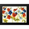 thumbnail image 2 of Novak, Shirley 24x17 Black Modern Framed Museum Art Print Titled - Independent Blooms I, 2 of 5