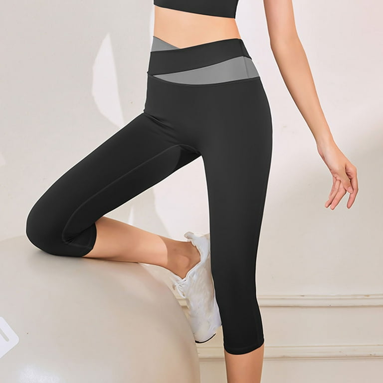Leggings Women'S Relaxed-Fit Jogger Track Cuff Sweatpants With