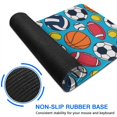 thumbnail image 6 of Long Mouse Pads for Desk,Baseball Football Pattern Desk Mats on Top Of Desks, Desk Mouse Pad Extra Large with 3mm Non-Slip Base and Stitched Edge for Gaming,Office,Work,Home 31.5"x11.8", 6 of 6