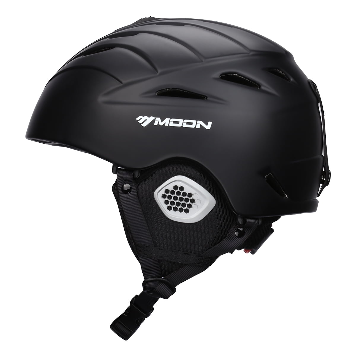 Moon Skiing Helmet Adult Kid Equipment Autumn Winter Snow Skating Sports Integrally-molded Outdoor Ultralight Matte... by