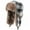 White, variant on Plaid Aviator Trapper Hat Trooper Ear Flaps Ushanka Eskimo Bomber Russian Cold