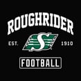 thumbnail image 2 of CFL Saskatchewan Roughriders Football Outline Black 2X-Large Hoodie, 2 of 4