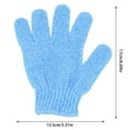 thumbnail image 3 of Exfoliating Glove For Body Scrub Massage Dead Skin Cell Remover Double Bath Gloves For Smooth Skin All Over Body Care 1pc, 3 of 5