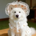 thumbnail image 3 of Cute Floral Dog Dress for Summer â Lightweight Pet Clothes for Small Breeds, for Daily Wear or Parties, 3 of 3