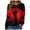 Red, variant on Duqingm Halloween Shirts for Women 2026 Novelty Funny Print Gothic Tshirts Long Sleeve Crewneck Tops,L