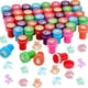 thumbnail image 2 of 2/24 piezas de sellos surtidos para niños, sellos de tinta automática, sellos de juguete para niños, sellos faciales, álbumes de recortes, pintura DIY, álbumes de fotos, decoración, 2 of 5