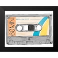 thumbnail image 2 of Vess, June Erica 14x12 Black Modern Framed Museum Art Print Titled - Mix Tape IV, 2 of 5