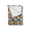 thumbnail image 2 of Floral Soft Flannel Fleece Throw Blanket, Pastel Flowers Blossom Beauty Petals Essence of Mother Nature Bouquets, Cozy Plush for Indoor and Outdoor Use, 70" x 90", Multicolor, by Ambesonne, 2 of 6