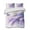 Purple Gray, variant on Quilts Twin Size, Lavender Soft Comforter Bedding Set for Bed, Watercolor Purple White Floral Botanical Butterfly Lightweight Quilted Bedspread with Pillow Cover(2 Pieces) for All Season, 68x86 Inch