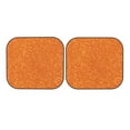 thumbnail image 4 of Picia Orange Glitter 2 Piece Car Windshield Sun Shade Foldable | Foldable Sun Shield for Front Window Blocks UV Rays and Keeps Your Vehicle Cool-Large, 4 of 7