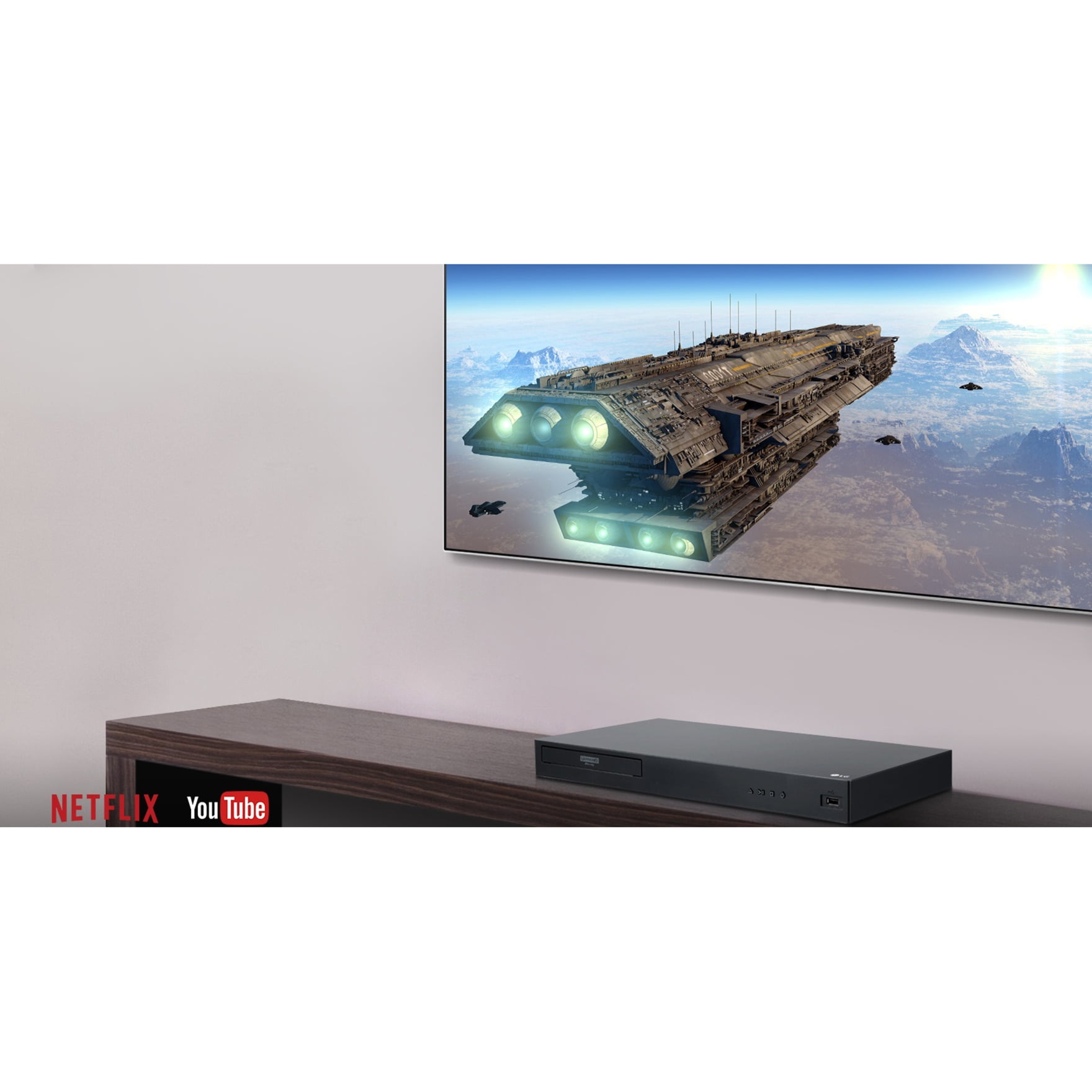 LG 4K Ultra-HD Blu-ray Disc™ Player - UBK90