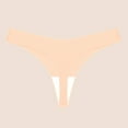 thumbnail image 2 of Timegard Seamless Thongs for Women Low Waisted Comfort Briefs Breathable Panties G String Underwear, 2 of 3
