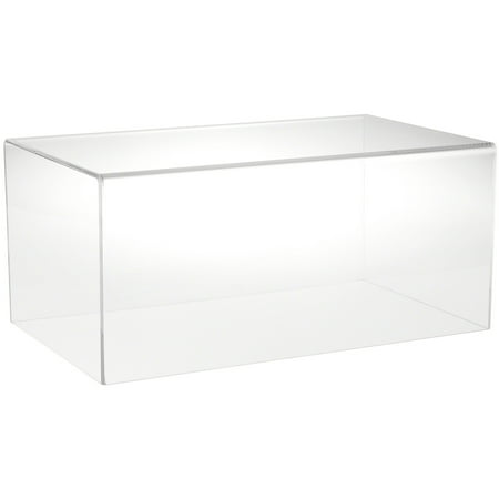 Plymor Clear Acrylic Display Case with No Base, 20" W x 12" D x 9" H