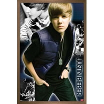 Justin Bieber - Cool Wall Poster, 14.725" x 22.375", Framed