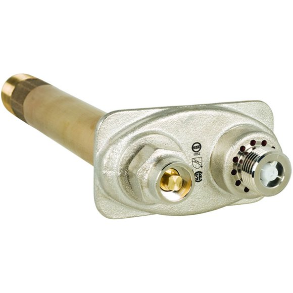 Prier C-634N12 12-Inch Heavy Commercial Self-Draining Anti-Siphon Freezeless Hydrant with 1-Inch MPT and 3/4-Inch FPT