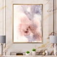 thumbnail image 2 of Designart 'Pastel Abstract With Pink Blue Beige and Red Spots' Modern Framed Canvas Wall Art Print, 2 of 5