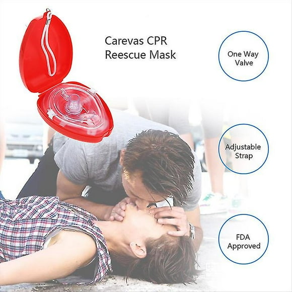 Pocket Cpr Resuscitation Face Mask With Valve Ssxjv