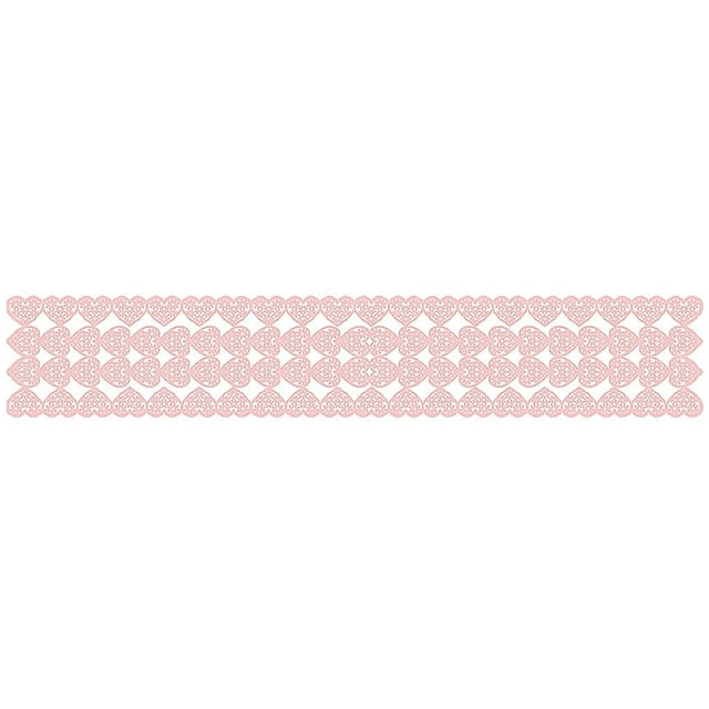 Pompotops Valentine's Day Table Flag Decoration Red Knitted Love Table Flag Clearance