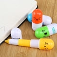 thumbnail image 4 of Stylo Bille, Capsule Stylo,Stylo Rigolo, Mini Stylo,6PCS Pilule Stylo Fantaisie Stylo Mignon Stylo Infirmiere Cadeau Babiole, 4 of 5
