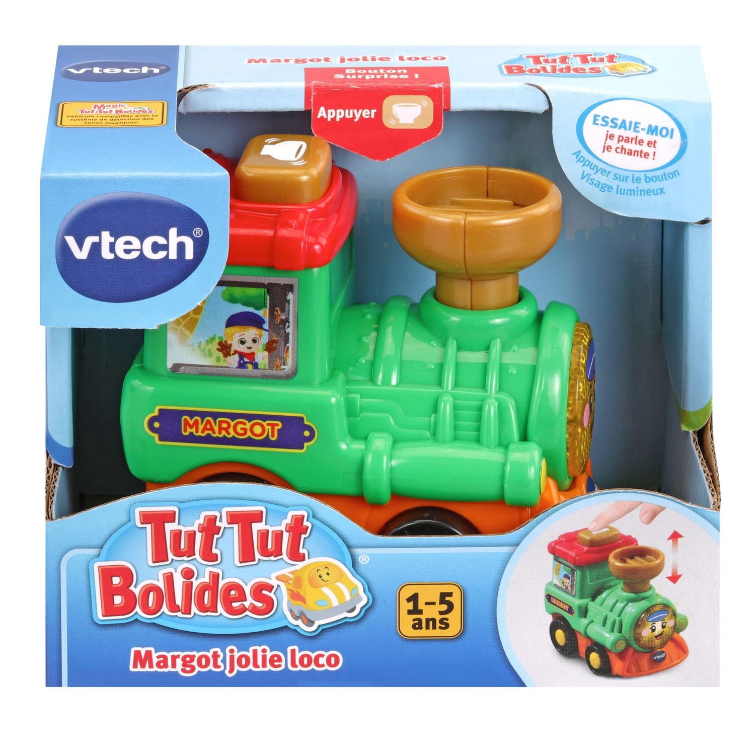 VTech Tut Tut Bolides Train - French Version