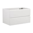 thumbnail image 2 of Alice 36" Wall Mounted Floating Bathroom Vanity in White without Basin, 2 of 6