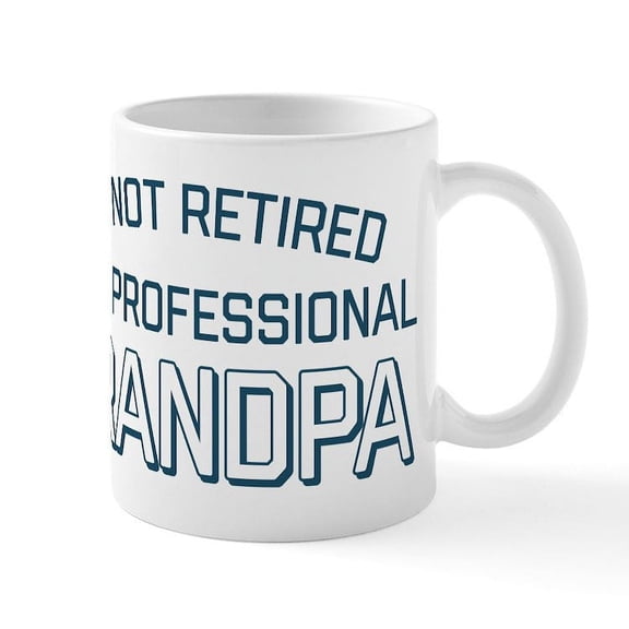 CafePress - Professional Grandpa - 11 oz Ceramic Mug - Novelty Coffee Tea Cup