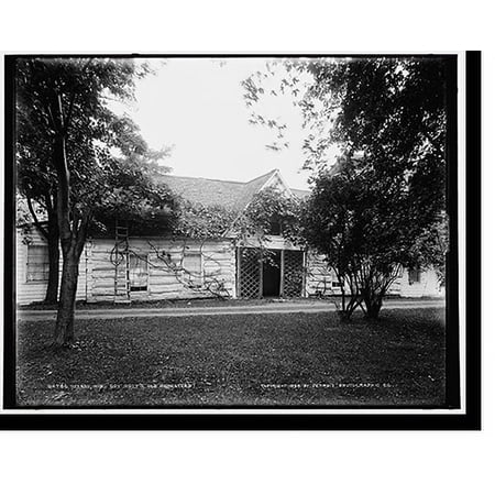 Historic Print, Neenah, Wis., Gov. Doty's old homestead, 16" x 20"