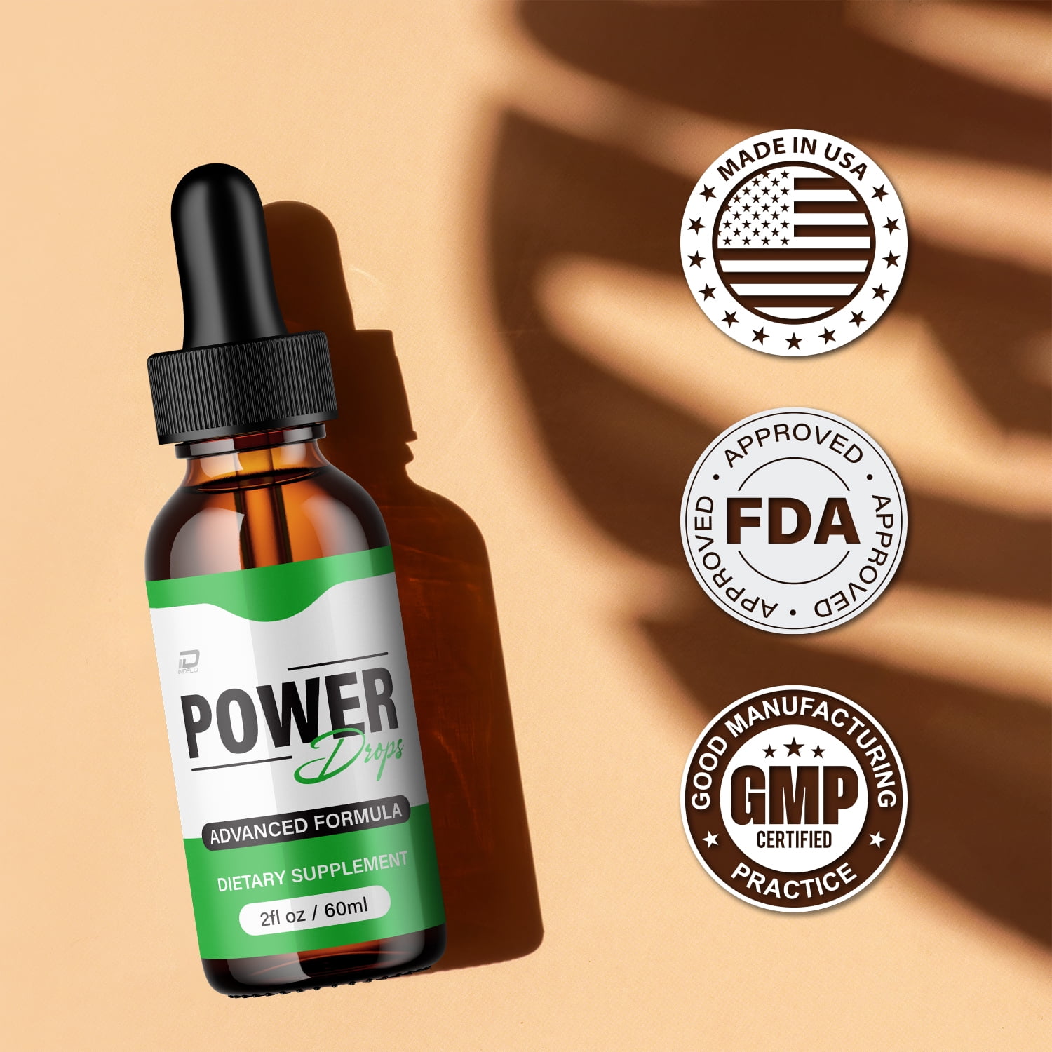 Power Drops – PowerDrops Extra Strength All Natural Organic Weight Support, 5 Pack, 5 Month Supply