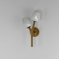 thumbnail image 3 of E32792-93NAB ET2 Lighting Blossom - 18.75 Inch 8W 2 LED Wall Sconce-Natural Aged Brass Finish, 3 of 5