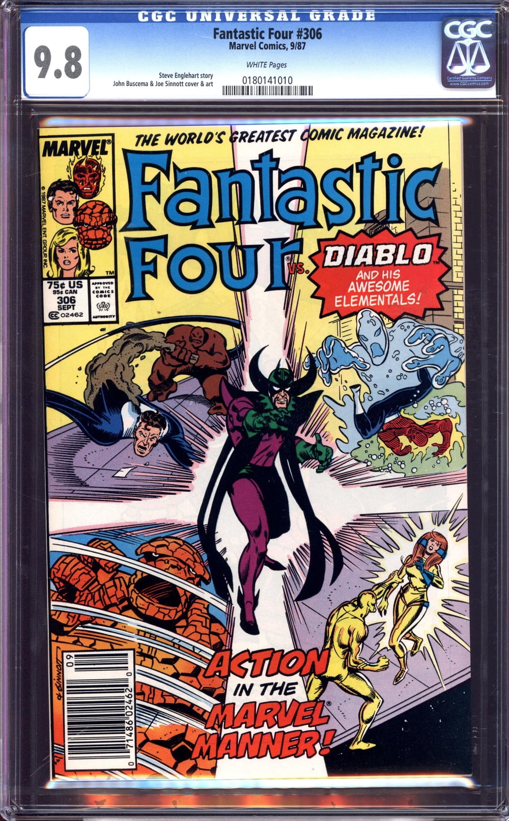Cover of Fantastic Four #306