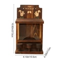 thumbnail image 3 of Rewenti Pet Feeder Hanging House Style Feeder for Backyard Creatures, 3 of 5