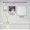 thumbnail image 4 of DIAMOND ART CLUB Snowman (Let It Snow) Diamond Painting Kit, 4 of 4