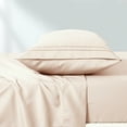 thumbnail image 2 of JCrown Premium Hotel Style Bed Sheets – Rich and Soft Hand, Breathable, and Cooling – Resistant to Wrinkle, Shrinkage, Fade, and Stain - Easy Care (Blush, Twin), 2 of 5
