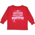 thumbnail image 3 of Inktastic My Mother is a Survivor Breast Cancer Awareness Boys or Girls Long Sleeve Toddler T-Shirt, 3 of 5