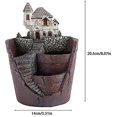 thumbnail image 2 of LLC Resin Succulent Flower Pot - Creative Plant Container for Home Garden and Office Decor, 2 of 5