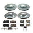 thumbnail image 3 of PowerStop Front and Rear Z23 Evolution Sport Carbon-Fiber Ceramic Brake Pad and Drilled & Slotted Rotor Kit Fits: TOYOTA Select Models K8611, 3 of 10