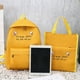 thumbnail image 3 of Fiudx Bolso Bandolera de Lona de Moda, Diseño Elegante y Multifuncional, Gran Capacidad para Artículos Esenciales Diarios, Ideal para Fiestas, Viajes, Oficina, Regalo para Mujer, Juego de 4 Piezas, 3, 3 of 7