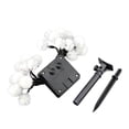thumbnail image 1 of String Light Energía Solar Bola De Nieve Decoración Cadena De Luz Hada Al Aire Libre Estado De Ánimo Decoración Con Luz Colorida 8 Modos De Iluminación Para Garden Tree Park 6.5M 30 Led Guardurnaity HA014072-00, 1 of 5